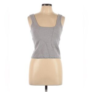 Abercrombie & Fitch Gray Pullover Sweater Tank | Women | Large